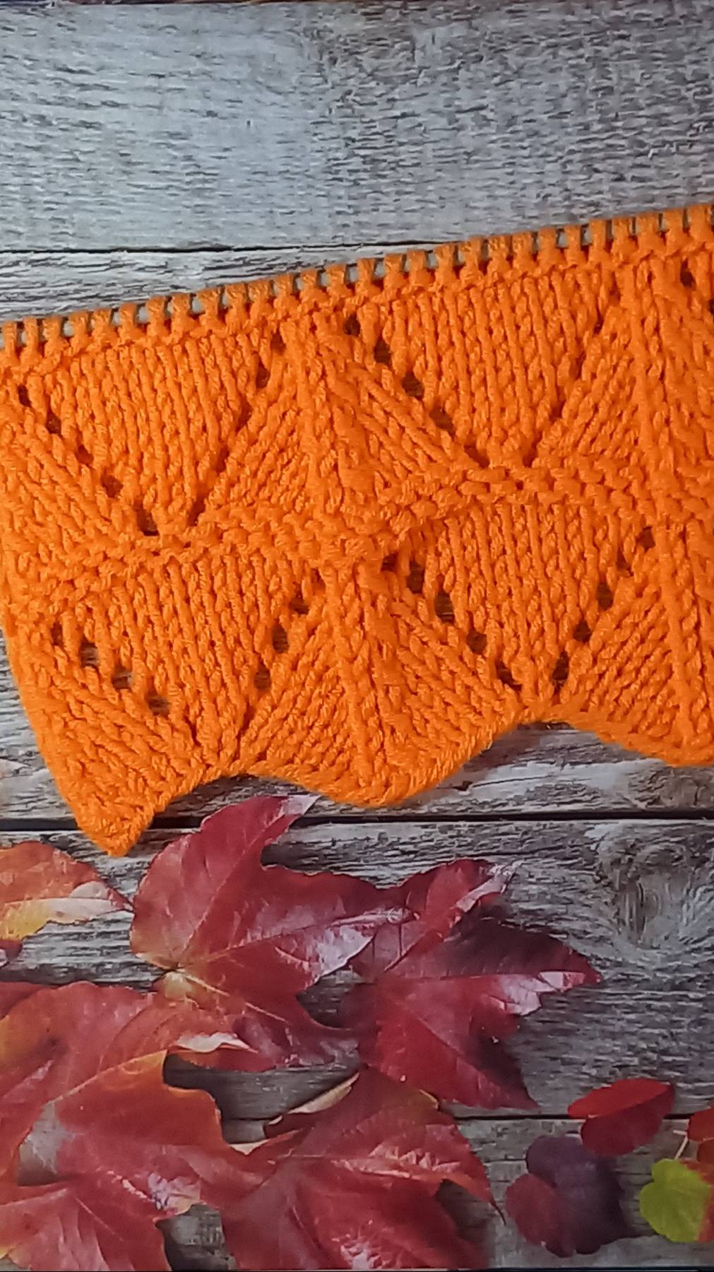 МК Узор спицами