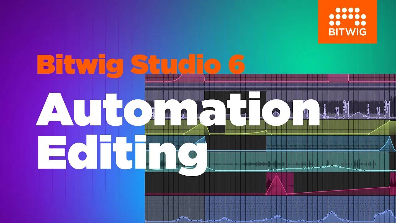 Bitwig Studio 6: Automation Editing
