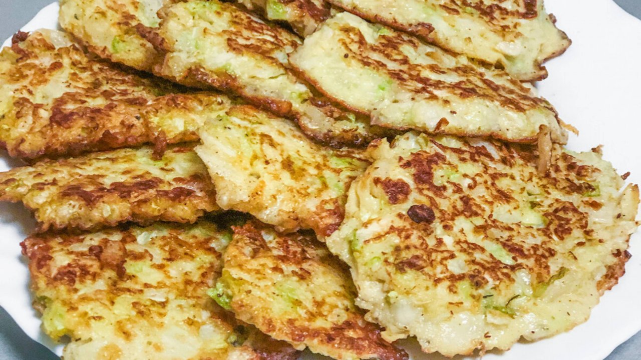 Оладьи из капусты