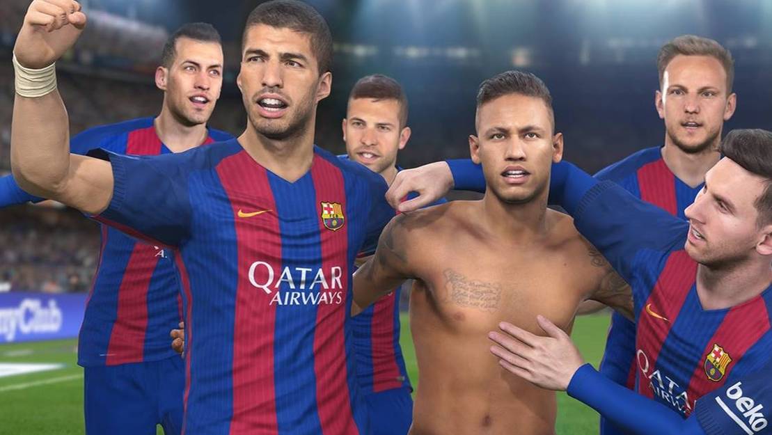 Смотри! Мои голы в Pro Evolution Soccer.