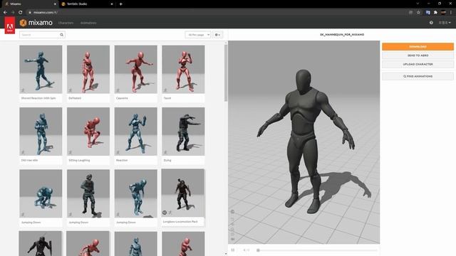 21-Applying Character Animation (Animation Retargeting)