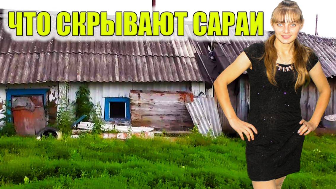 КУПИЛИ ДОМ В ДЕРЕВНЕ.НЕОЖИДАННЫЕ НАХОДКИ И СЮРПРИЗЫ В САРАЯХ И НА ТЕРРИТОРИИ. ИЗ ГОРОДА В ДЕРЕВНЮ 2с