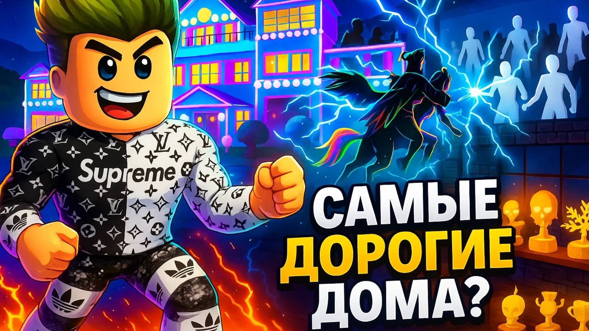 ОБЗОР НА САМЫЕ ДОРОГИЕ И ПОПУЛЯРНЫЕ ДОМА В ПИЦЦЕРИИ РОБЛОКС! Work at a pizza place, Roblox