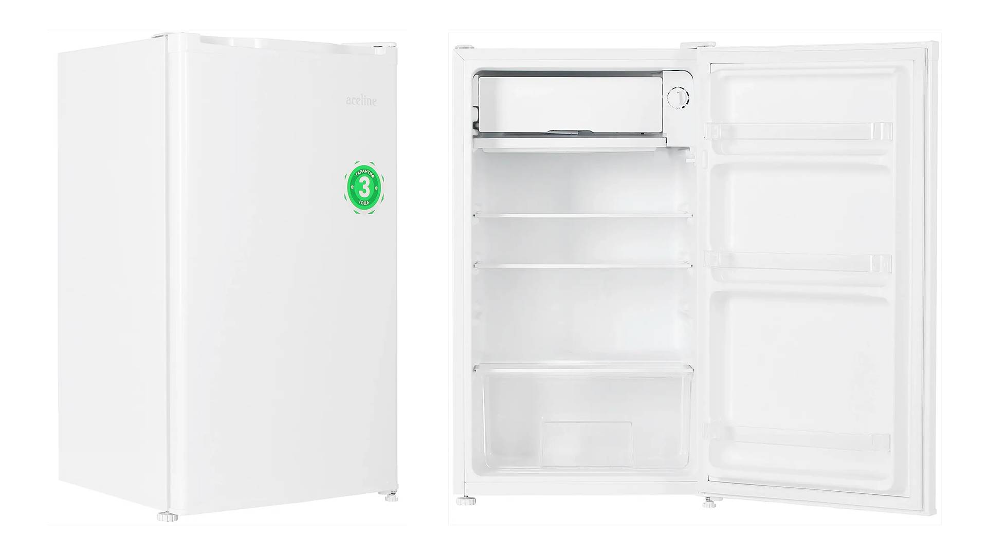 Однокамерный мини холодильник с морозилкой для дома и дачи