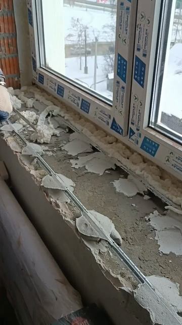 Профессиональный монтаж / установка ПВХ подоконника