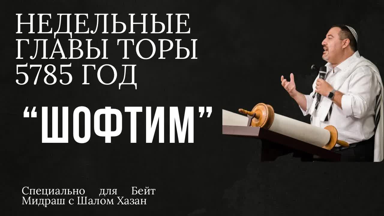 Недельный раздел Торы "Шофтим"