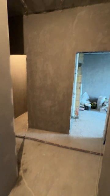Механизированная штукатурка стен: Обзор квартиры 70м² в ЖК Dream Towers