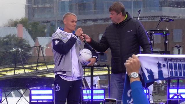 Константин Тюкавин Российский футболист на Летфест 2025 Москва