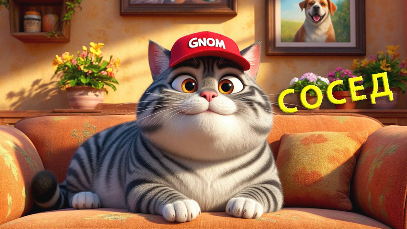 Кот Гном: "В моем доме поселился удивительный сосед!.."