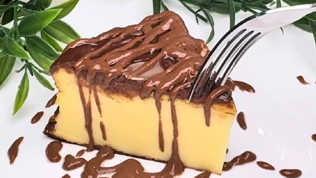 Чизкейк «Сан-Себастьян»...🥧☕😋    Рецепт в описании ✍️