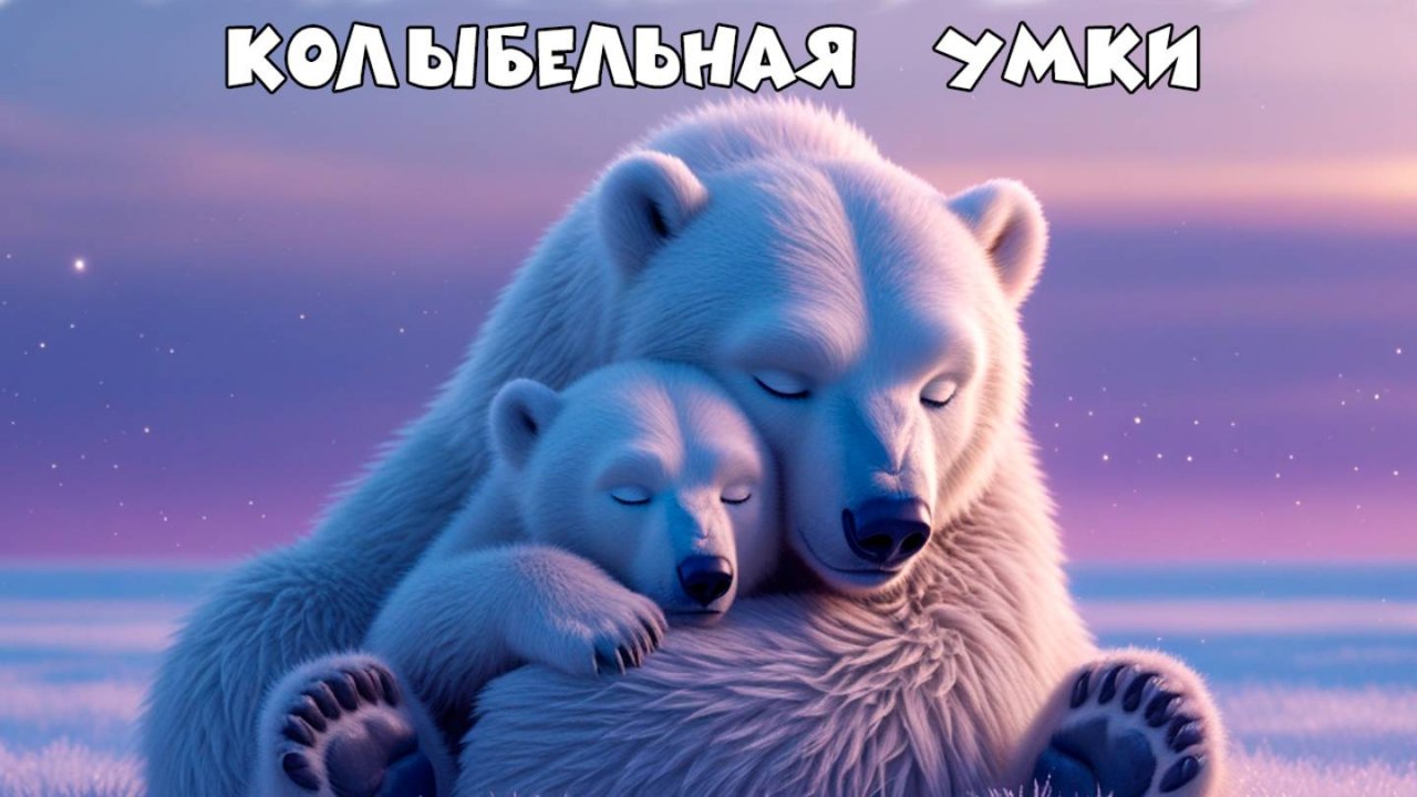 🌙 Умка — Колыбельная 🐻✨ Спокойная песенка для детей