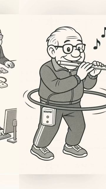 Старение мозга.  Упражнения для мозга с НейроПорт для качества жизни в пожилом возрасте.