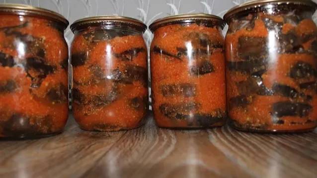 Супер вкусная закуска из БАКЛАЖАНОВ  НА ЗИМУ, Пальчики оближешь!