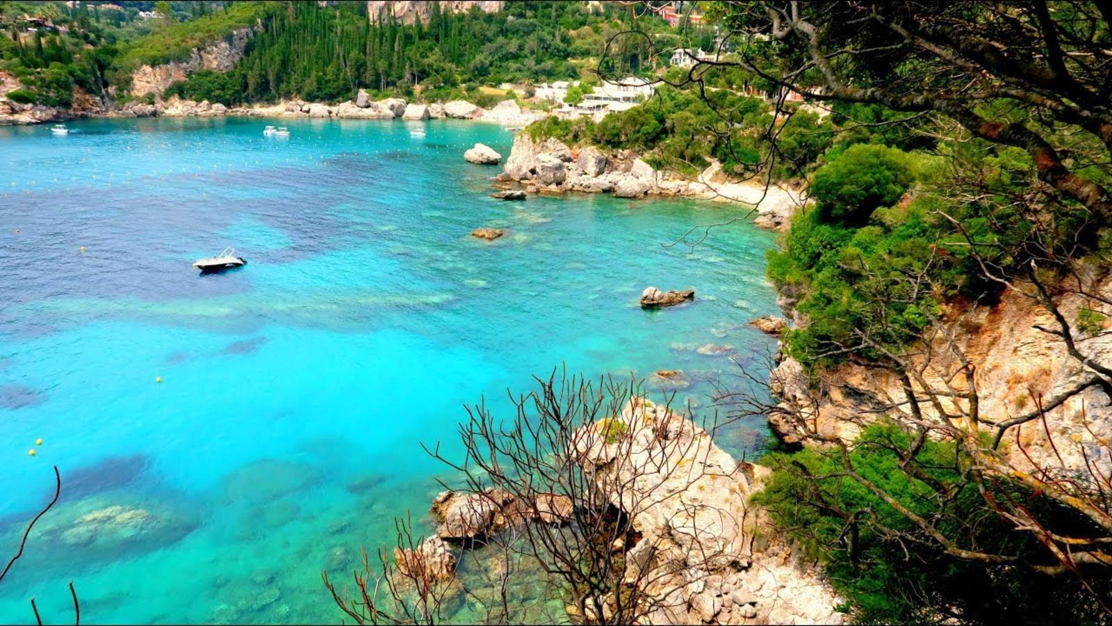 Корфу, Греция. Сказочный рай, пешеходная экскурсия с разрешением 4K 60FPS   | #шариклайф