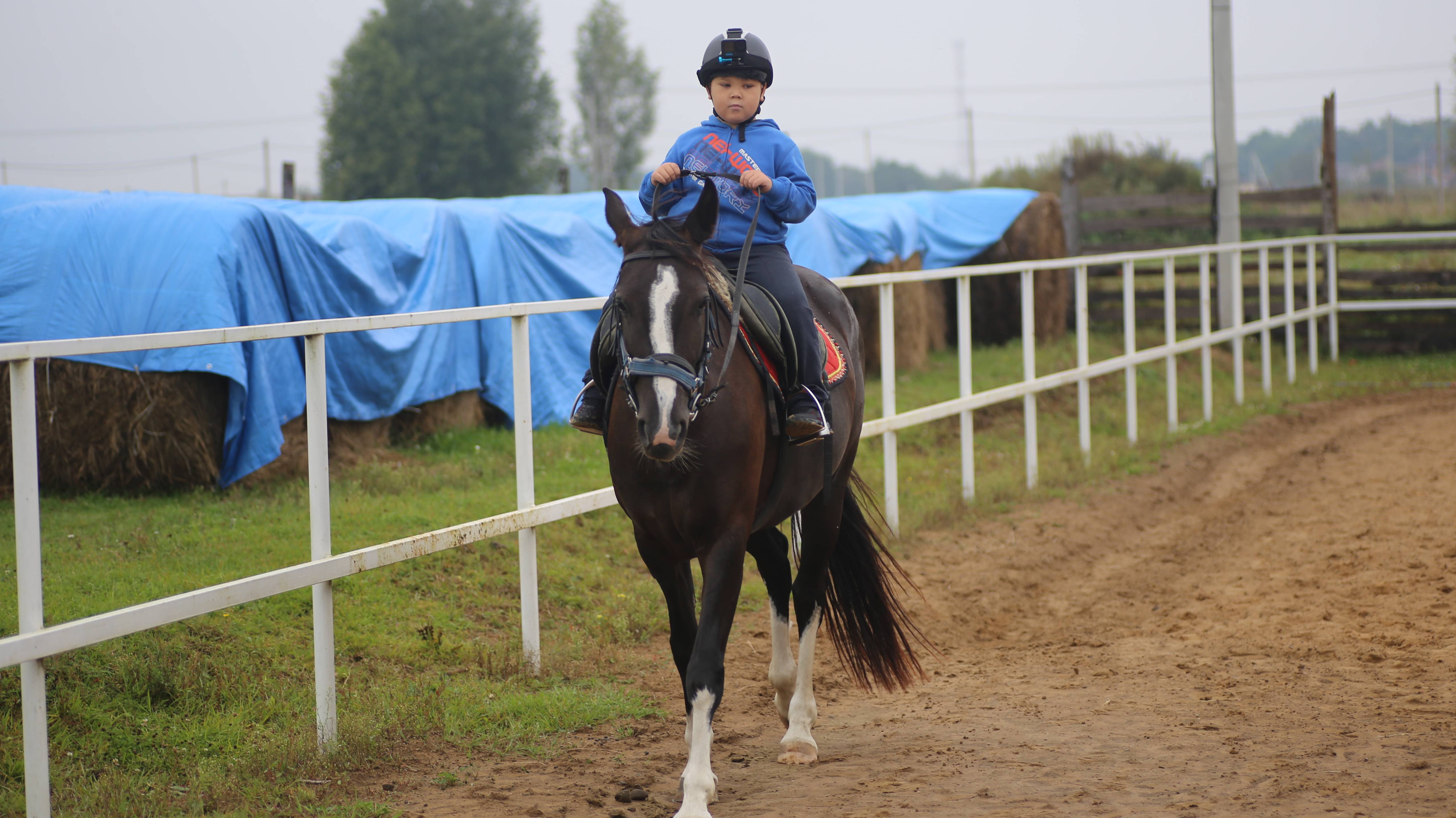 300825 День рождения Никита 7 лет. Наездник Никита.