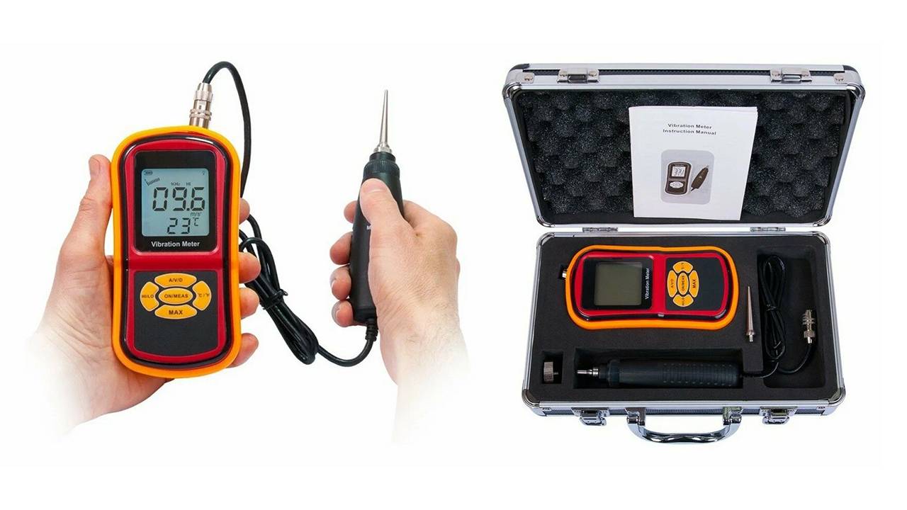 Вибрационный анализатор — виброметр для измерения вибрации HT-GM63B