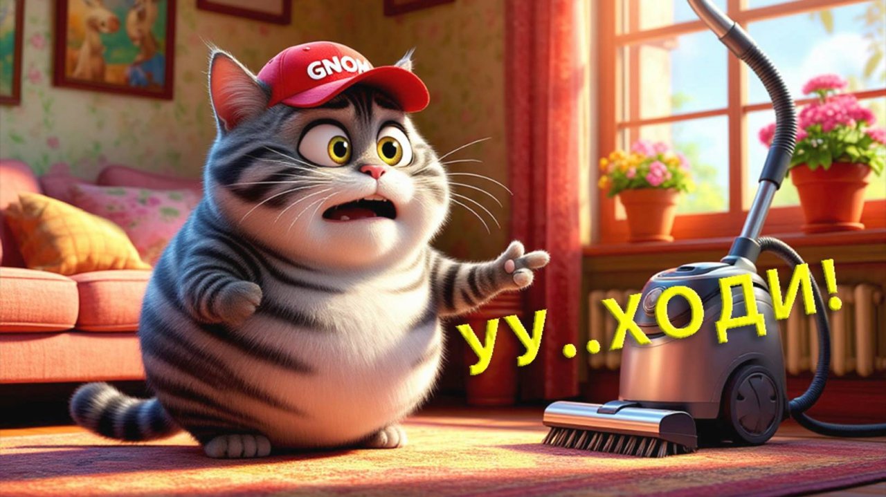 Кот Гном: "-Что за вж-жик?."