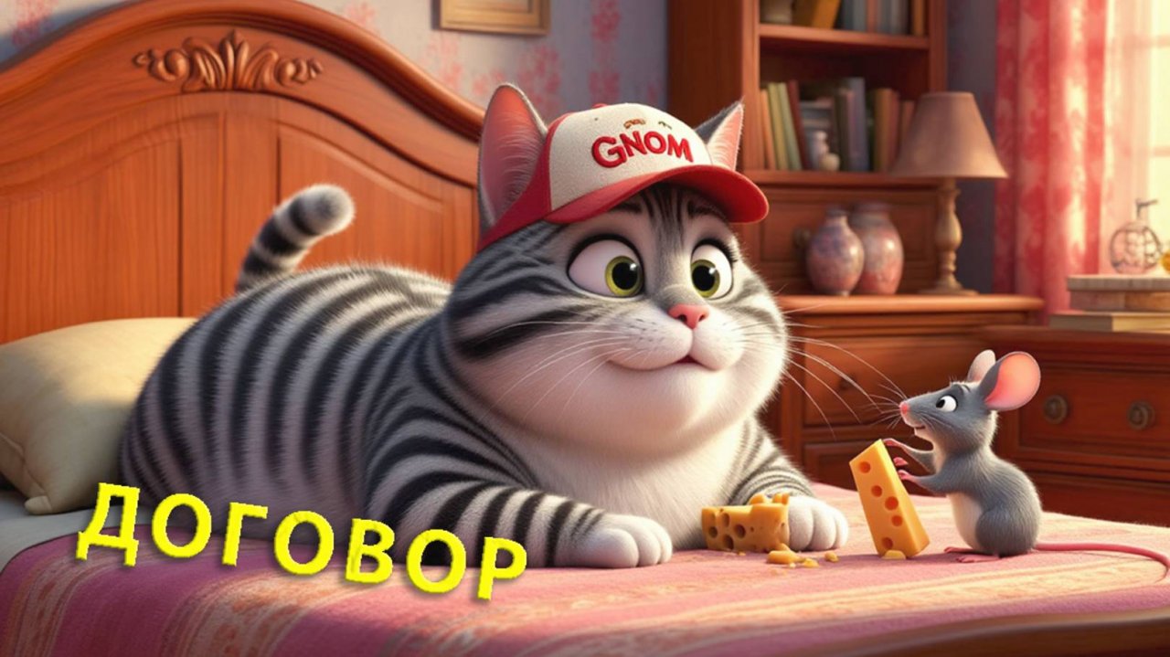 Кот Гном: "Свидания не будет!"