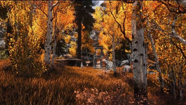 Тамриэле - Нежная музыка из игры Skyrim, фоновая музыка для отдыха и расслабления