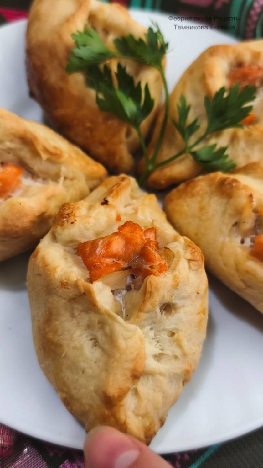 Расстегаи с форелью на конкурс Kenwood shorts