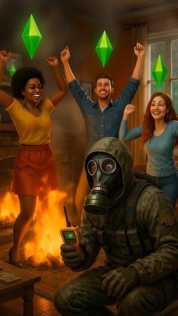 Сталкер в Симс