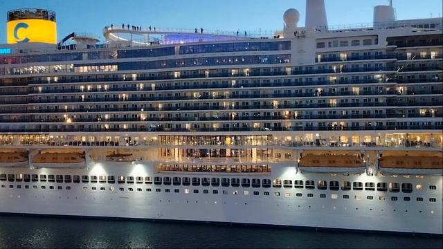 Costa Toscana выполняет недельные круговые круизы