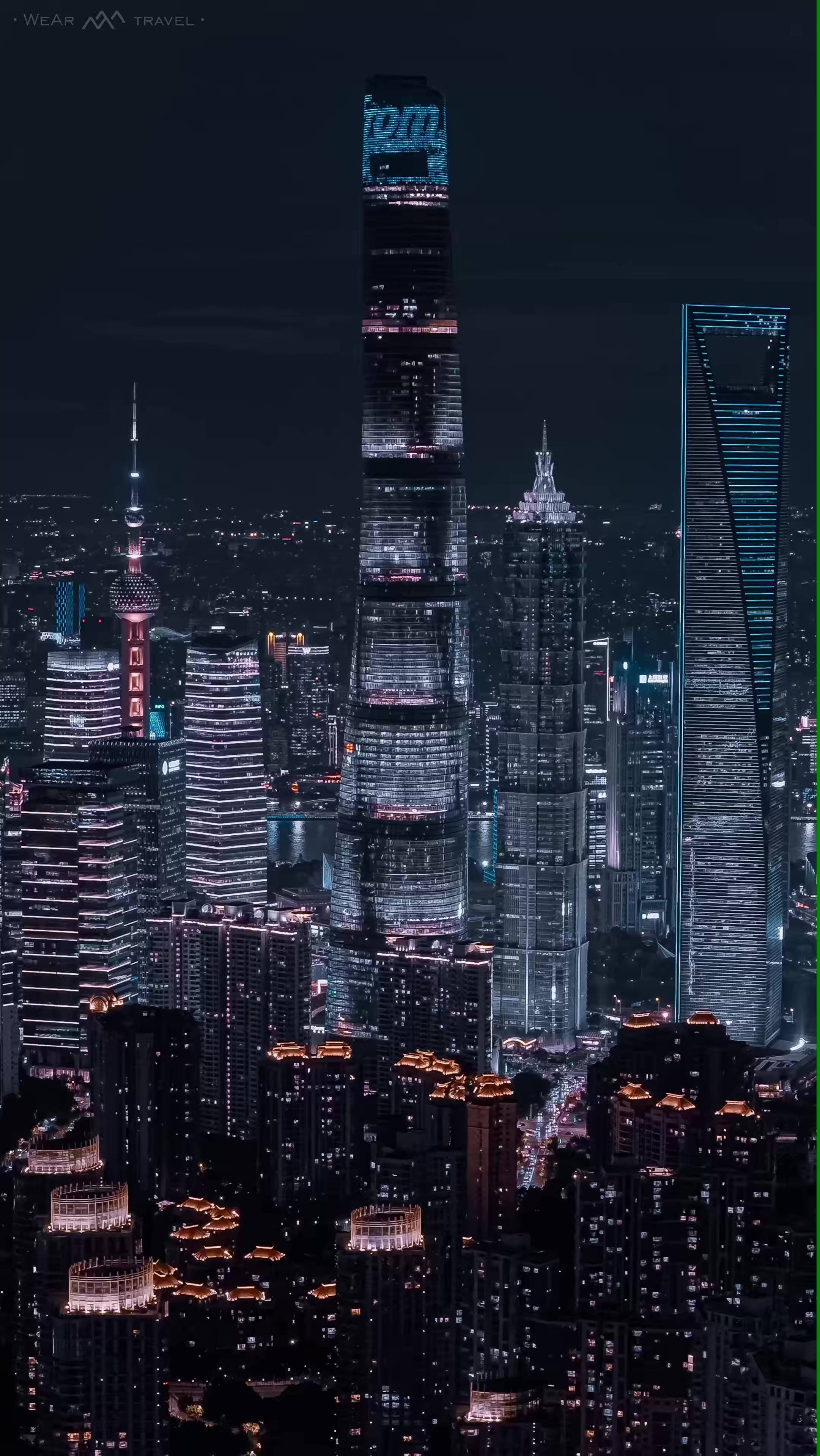 Когда небо над Шанхаем чистое, он становится самым красивым городом в мире