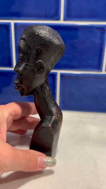 Африканская статуэтка «Мужской бюст» Кения 🇰🇪