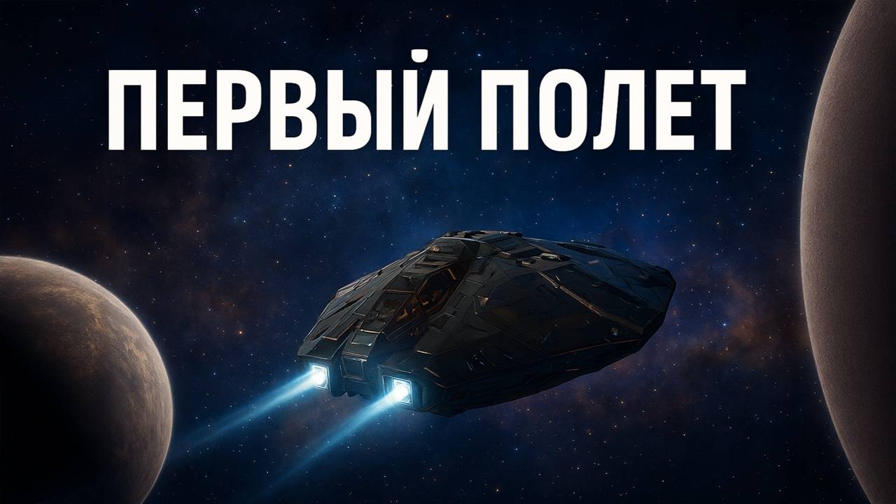 Elite Dangerous 🚀 Первый полет в космосе | Новичок исследует галактику