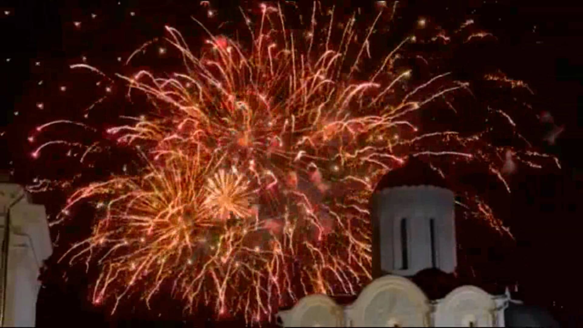 Салют в праздник 1035-летия города Владимир