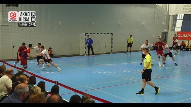 Броски ЦСКА в игре ЦСКА - Академия