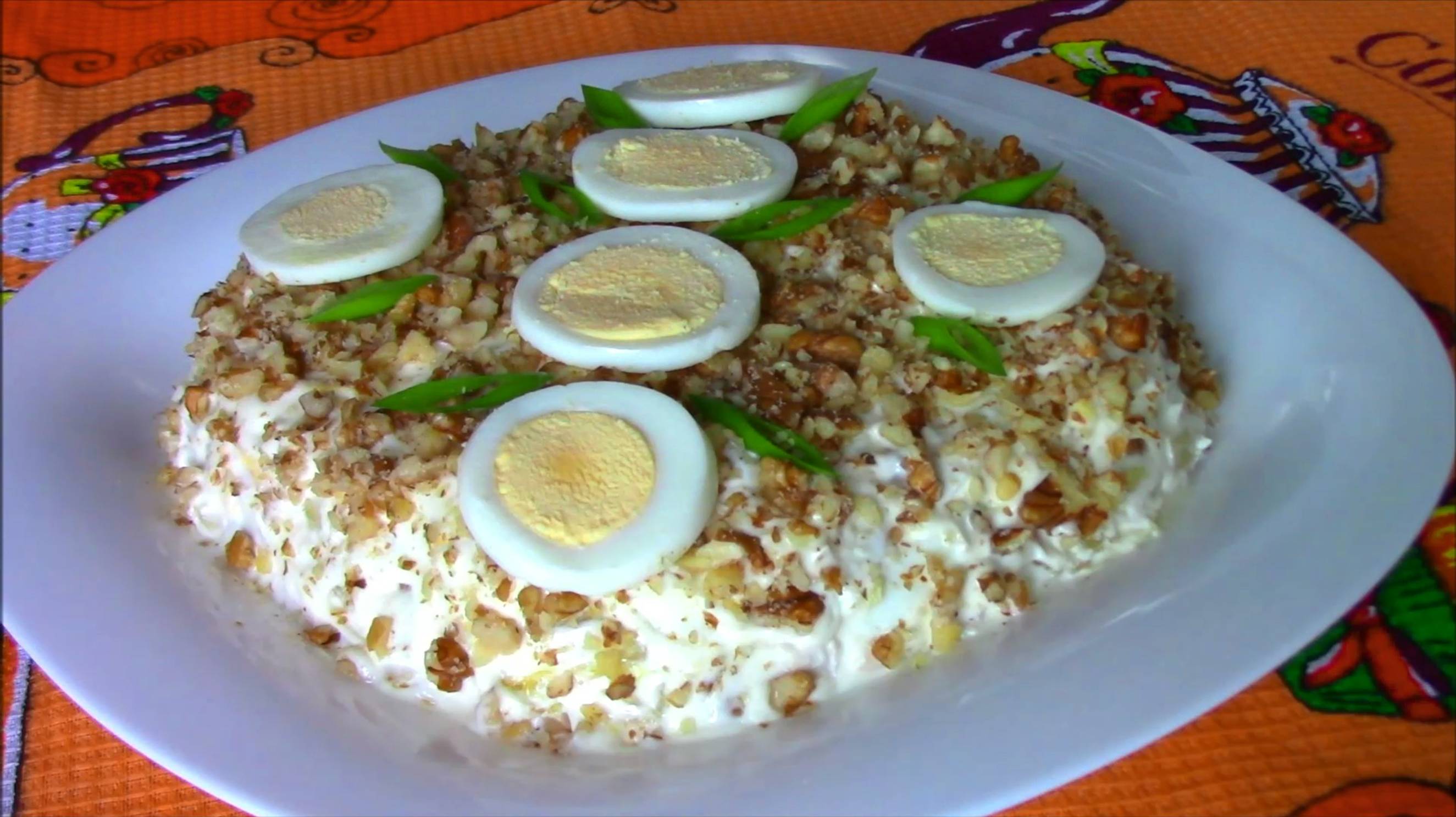 Салат курочка ряба