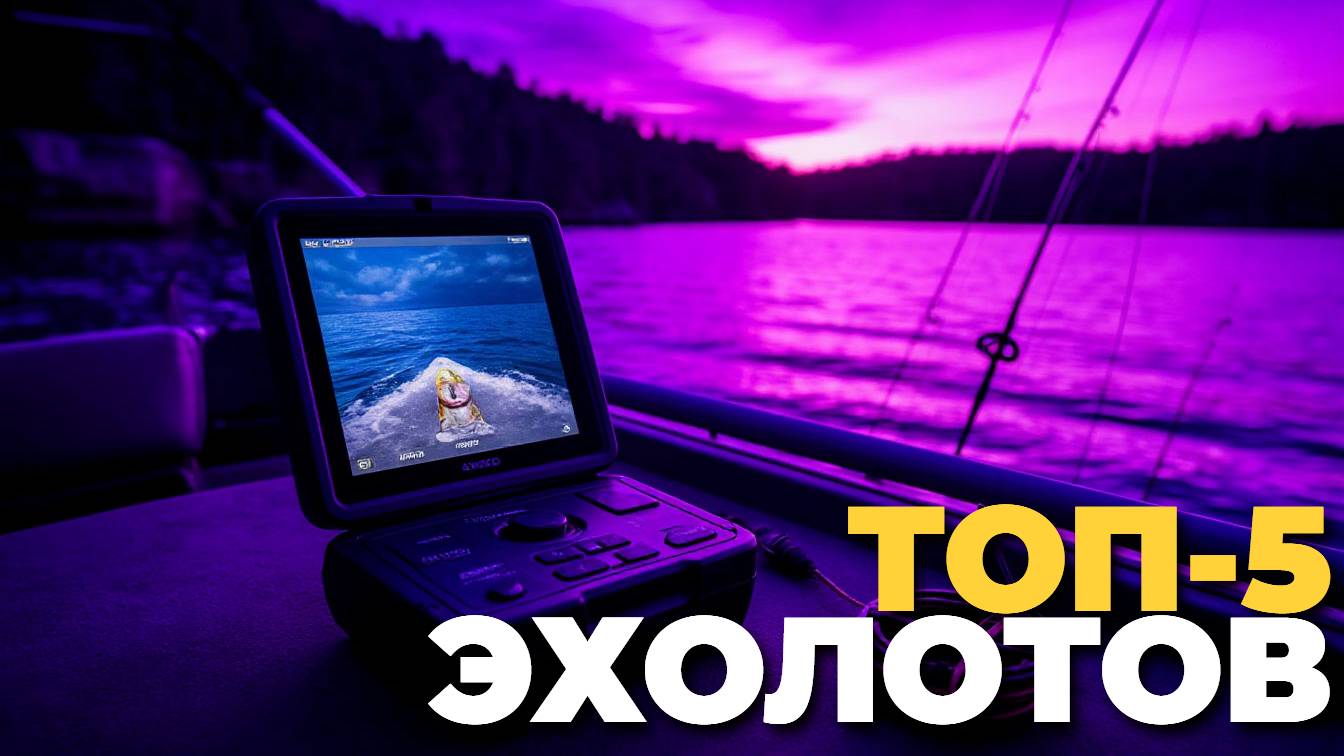 ТОП-5 портативных эхолотов 2025: лучшие для летней и зимней рыбалки! 🎣