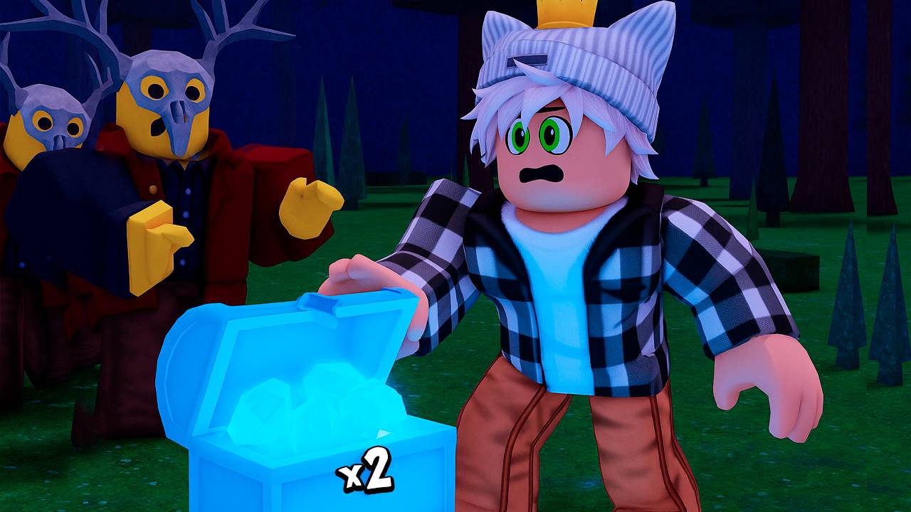 СКОЛЬКО ГЕМОВ МОЖНО ЗАРАБОТАТЬ ЗА 99 ДНЕЙ В РОБЛОКС  ROBLOX 99 ночей в лесу роблокс 🔦