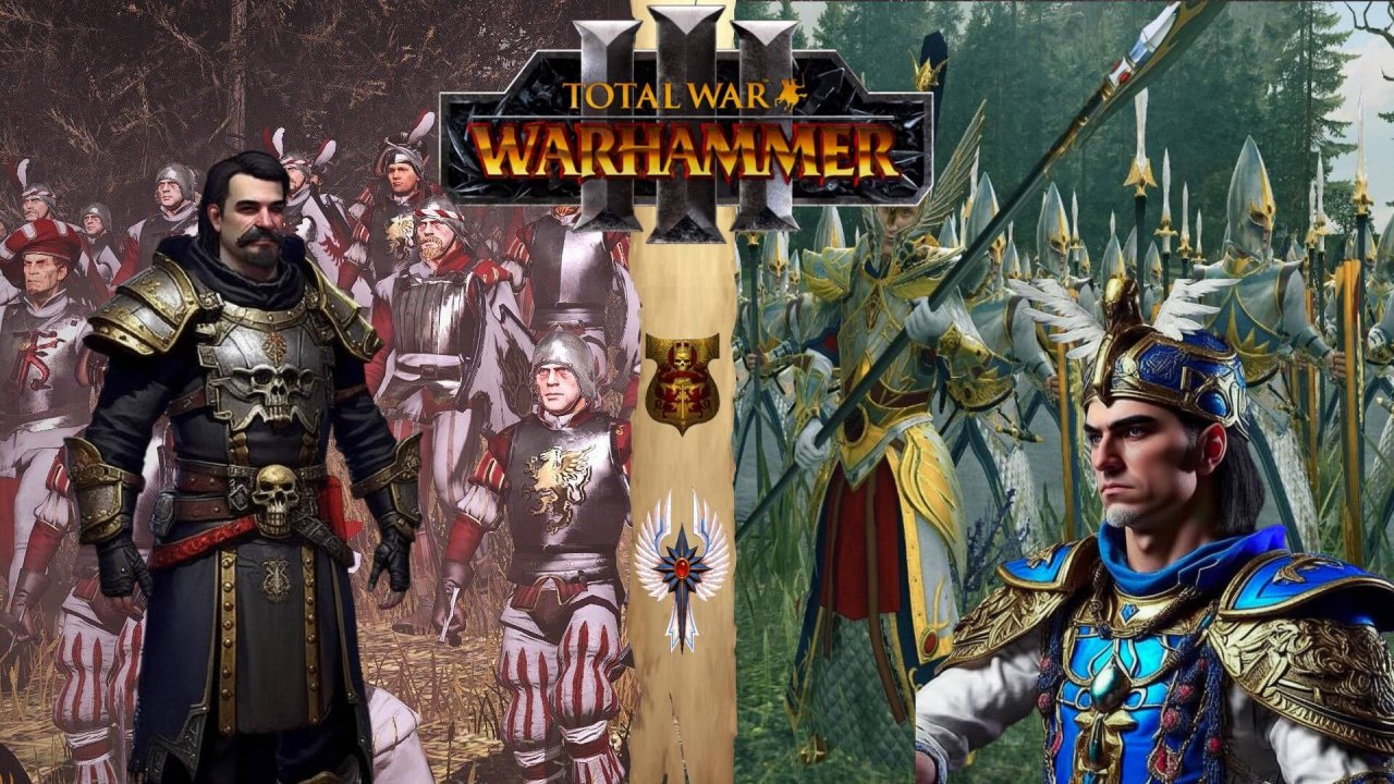 Total War WARHAMMER III. Древний союз#12: Высадка норксийцев. Империя в опасности!