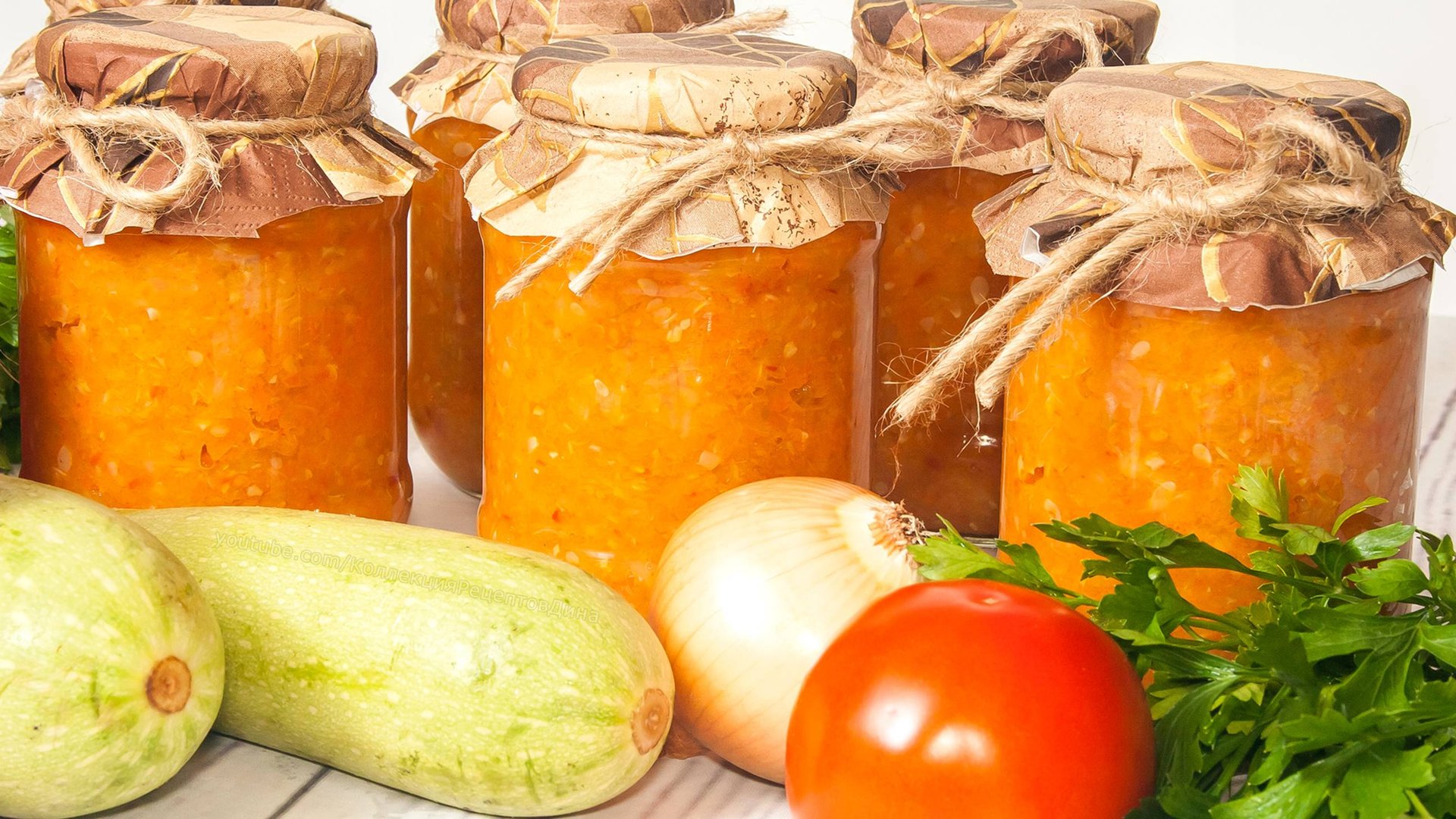 КАБАЧКОВАЯ ИКРА, заготовка на зиму без стерилизации