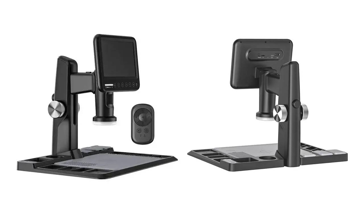 Портативный микроскоп для пайки и ремонта с экраном 7 дюймов Эрудит H318