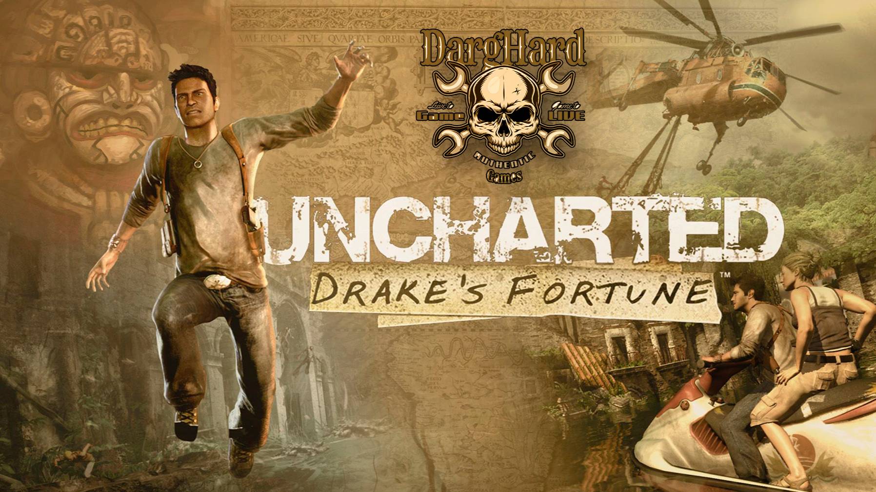 Uncharted: Судьба Дрейка. 01. Часть 1. Прохождение 4K Ultra HD 2160p Без Комментариев!