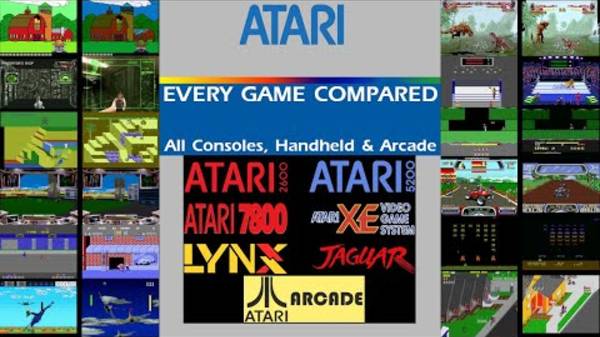 Сравнения Всех Портативных и Аркадных Приставок Игр Atari