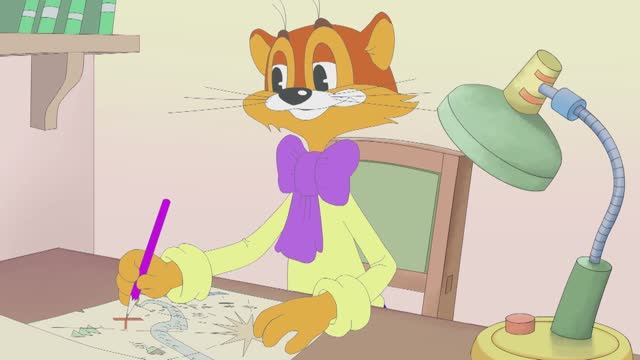 НОВЫЕ ПРИКЛЮЧЕНИЯ КОТА ЛЕОПОЛЬДА - 4 серия. Вперед за колбасой и сыром