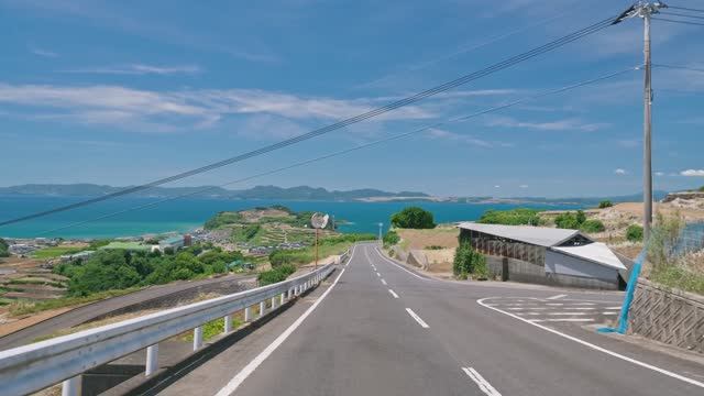 Япония. Поездка по Полуострову Симабара в префектуре Нагасаки в формате 4К