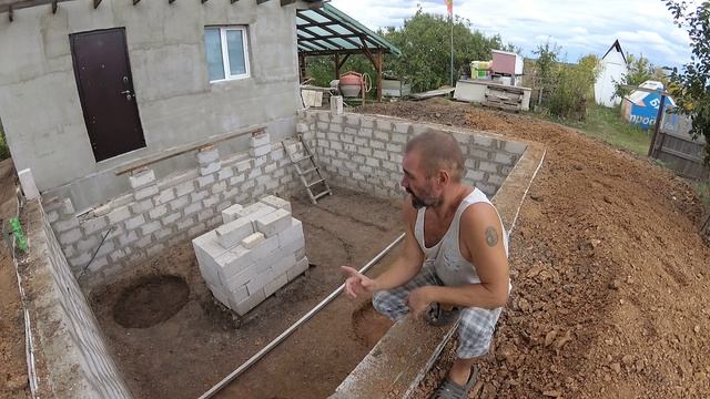 Планировка в подземной теплице