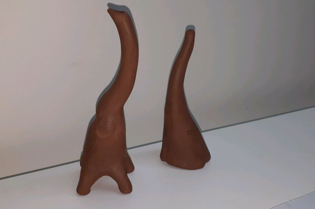 ОНЛАЙН Леплю СЛОНОВ из глины