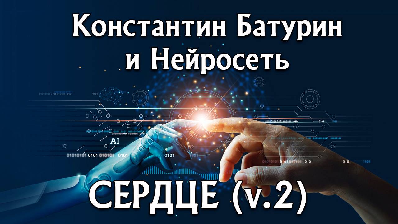 СЕРДЦЕ (v.2) - Константин Батурин и Нейросеть