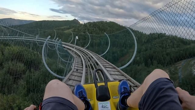 Родельбан в Красноярске. Проехал по самой протяженной трассе в России. Эпизод 16