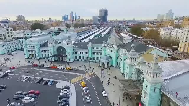 Белорусский вокзал. Москва.