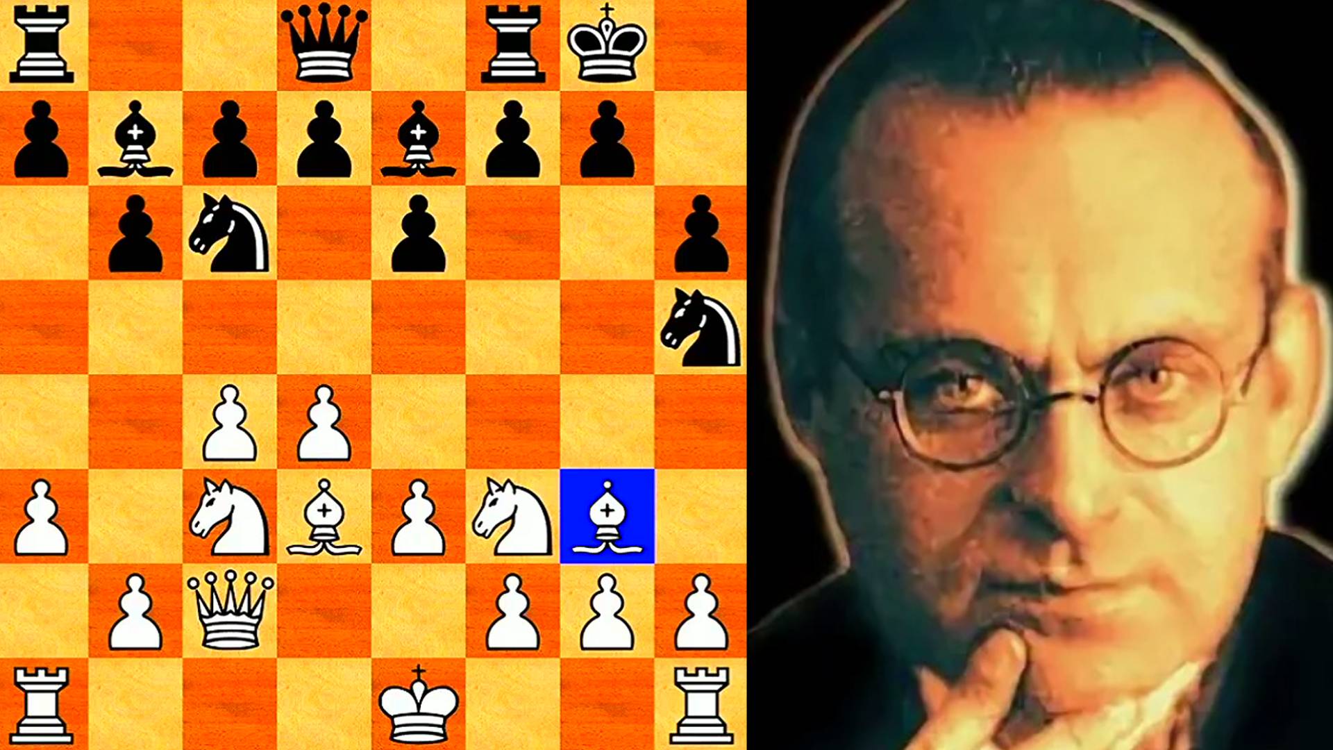 Нимцович комментирует Партия №2 Шахматы