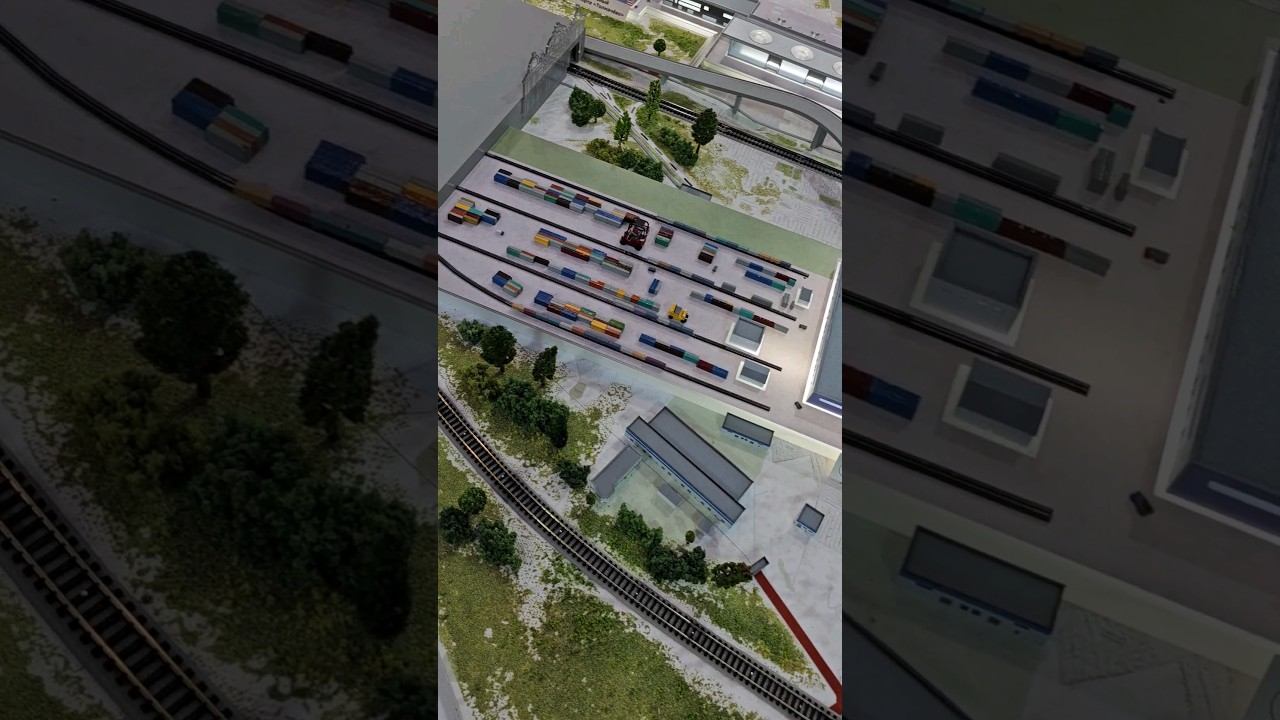 Потрясающий макет города