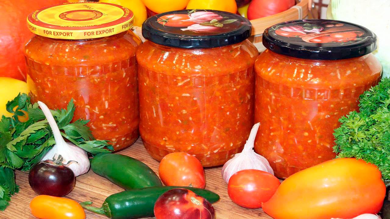 Аджика Огонёк на зиму