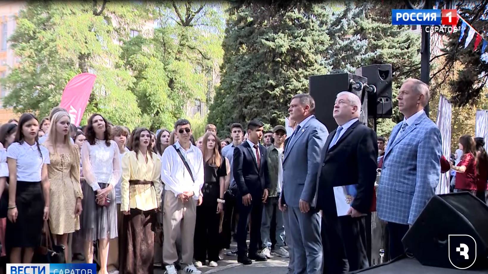 ГТРК "Саратов" показал, как отметили начало учебного года студенты-медики.